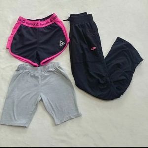 Shorts / pants Reeboks Champion athletic Girls Med
